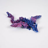 3D Printed Winged Dragon Scale Egg Fidget Toy - Multiple Colours Simple Exclusive Purple Space